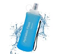 Soft Flask Running Bottles - 500ml Foldable Portable Leak-Proof Hydration