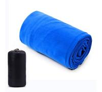 Soft Fleece Sleeping Bag Liner Camping Blanket Ultra-Light Outdoor Travel Sheets Tent Bed Warm(A)