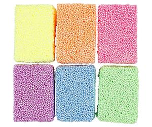 Soft Foam, Couleurs assorties, 6x10gr