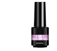 Soft Gel Nail Glue - 8ml Odorless Fast Drying Adhesive | Glue Gel - for Beginners Professionals Home Salons Manicure Wedding Party