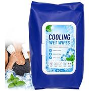 Soft Gentle Cooling Wipes - 40pcs Lint Free Nonwoven Skin Care Pack