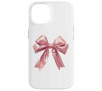 Soft Girl Era Nœud Cowgirl Rose Coquette Preppy Girly Coque pour iPhone 14