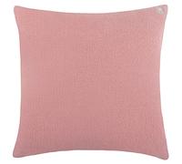 Soft-Greeny Housse de Coussin en Coton Bio avec surpiqûre sur Tous Les côtés 50 x 50 cm Rose 320 par Zoeppritz Depuis 1828
