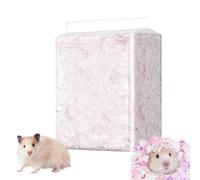 Soft Hamster Bedding - Absorbent Paper Scraps, Winter Warm Nesting | Natural Odor Control Small Animal Habitat Supplies, Dust Free Golden Gerbil Guinea Pig Material with Sensitive Skin Safety