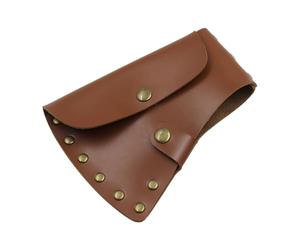 Soft Hatchet Cover With Metal, PU Leather Hatchet Holster | PU Leather Hatchets Holsters Handmade | Handmade PUs Leathers Axe Sheath | Multifunctional Axe Protective Supplies