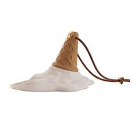 Soft Ice Cream Shape Door Stopper | Non-Slip PVC Door Stop Wall Protector & Anti-collision oor Buffer | Dual-Use Đoor Holder & Wall Safety Pad 10×10×5.2cm Cute Home Office Bathroom Dorm Apartment Ent