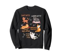 Soft Kitty Warn Kitty Pelote de fourrure Sleepy Kitty Happy Kitty Sweatshirt