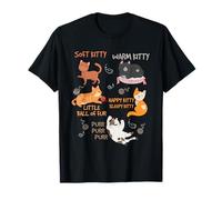 Soft Kitty Warn Kitty Pelote de fourrure Sleepy Kitty Happy Kitty T-Shirt