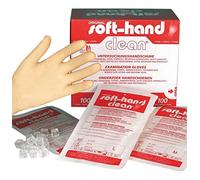 Soft main 00368823 Clean Gants, emballage individuel, stériles, L (Lot de 100)