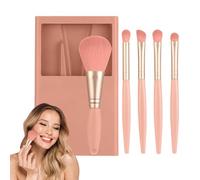 Soft Makeup Brush - Make Up Brushes Set ¦ Makeup Brushes with Precise Blending, Eyeshadow Blending for Powder Cream Eyeshadow, Cosmetic Brush Kit, Compact Eye Applicator with