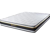 SOFT Matelas 150x200cm, mousse HD avec micro-cellules d'air, degré de fermeté 5, hauteur : 19cm, 3 zones de confort