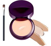 Soft Matte Cream Concealer, Full Coverage Waterproof Concealer, Long-lasting and Lightweight, Suitable for Blemishes, Scars, Tattoos (Ivory)