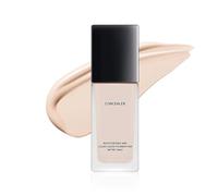 Soft Matte Foundation & Concealer for Women Over 60, couverture complète fondation anti-âge, fondation hydratante et liquide claire, finition naturelle et usure longue, 30ml (Blanc Ivoire)