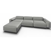 Soft Modular canapé 3 Places avec Chaise longue Laser gris pierre Vitra - 21046100+21046500+21046200 13