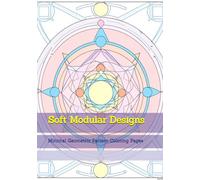 Soft Modular Designs: Minimal Geometric Pattern Coloring Pages