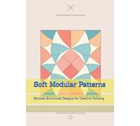 Soft Modular Patterns: Minimal Structured Designs for Creative Coloring