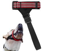 Soft Muzzle - Adjustable Dogs Guard Muzzle with Reflective Wire,Reliable Webbing Large Dogs Safe and Secure Training Supplies for Home, Outdoor Playing, Walking, Traveling, Photography