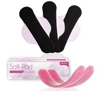 Soft Pad 2 Poches de Gel Post-Partum | livrées avec 3 housses lavables en forme de serviette | Grossesse, post accouchement, hémorroïdes, règles douloureuses, périnée, bain dérivatif, épisiotomie