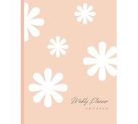 Soft Peach Weekly Goal Setting & Life Planner: Undated Weekly Planning Journal with Priority Focus, Habit Awareness, and Weekly Reflection Space for Women and Young Adults