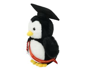 Soft Penguin Plush, Academic Graduation Doll Toy, Cute Cap Outfit with Comfort Feature, Plush Stuffed Animal Celebration Gift Set, Adorable Design with Cozys Build, Student Gift for Graduation Day