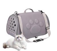 Soft Pet Carrier - Cat Pouch Carrier with Adjustable Shoulder Strap | Breathable Puppy Outgoing Bag for Comfort and Safety | Travel Hiking Outdoor Airplane Camping Commuting Veterinary Urban Use