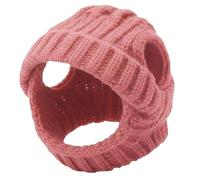 Soft Pet Hat, Ear Hole Beanie, Knitted Hat with Stretchy Fit, Pet Accessory, Costume Gadget with Comfortable Design, Supplies for Kitten Halloween New Years Chihuahua French Bulldog