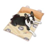 Soft Pet Pad, Dog Cooling Pad, Indoor Pet Accessories, Ice Sleeping Mat with Pillow For Indoor Outdoor Crate Cage Kennel Car Bedroom Post-Exercise Hot Weather