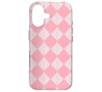 Soft Pink Blooming Leaves Petal Leaf Motifs Pattern Coque pour iPhone 17