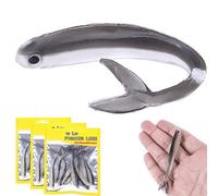 Soft Plastic Baits 30PCS 3.15 in Paddle Tail Swim Bait Realistic Fishing Lures Waterproof Reusable Soft Swimbaits for Bass Trout Crappie Lures Kit Fishing