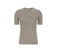 Soft Rebels T-shirt 'Fenja' beige / brun foncé, Taille M
