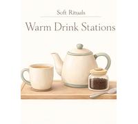 Soft Rituals: Warm Drink Stations: An Adult Coloring Book for Relaxation and Stress Relief