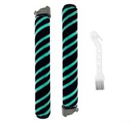 Soft Roller Brush 2-Pack for pour shark HZ4000 HZ4002 Soft Roller | 2-pack pour value, sturdy plastic fiber, fits HZ4000 HZ4002, easy snap-in install, deep clean action
