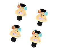 Soft Rubber Furniture Foot Covers 4Pieces Sturdy Floor Protectors Noise Reductions Caps Comfortable Fit 13 20mm Leg Carpet Protectors Furniture Pad