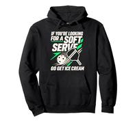 Soft Serve? Go Get Ice Cream - Motif Pickleball Sweat à Capuche