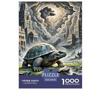 Soft-Shell Tortue Perching on Rotten Wood 1000 Pièces Puzzle Animaux pour Adultes Enfants, Défi Jouets, Cadeau, Jouet pour Enfant, Jeux Éduchatif, Qualité Premium 70x50cm/1000pcs