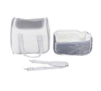 Soft Sided Cat Carrier for Travel | Portable Pet Carrier for Small Dogs Under 15lbs | Foldable Dog Carrier with Shoulder Strap & Detachable Pad for Ease/Ventilation