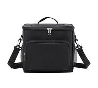 Soft Sided Cooler Bag, Large Capacity Cooling Tote, Insulated Lunch Box, Multi-Use Container for Camping, Hiking, Travel, Beach, BBQ, Work, School Use, 10.24x6.69x9.45 inches