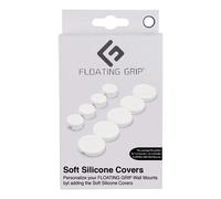 Floating Grip Housses pour supports muraux - silicone souple - blanc