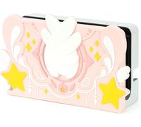 Soft Silicone Faceplate Cover for Switch Charging Dock,Anti-Scratch Cover for Switch Dock-Star Wings Series