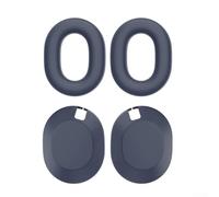 Soft Silicone Headphone Cover for pour sony WH-1000XM6 Blue Soft(Dark blue) | Sweat-proof barrier, gym workout ready, moisture resistant, black color, snug fit