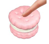 Soft Silicone Squeeze Toy - Realistic Cookie Fidget, Cute Stress Relief Toy with Durable Elastic Feel, Funny Sensory Toys for Kids Adults for Classroom Travel Leisure