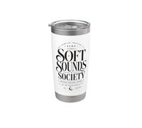 Soft Sounds Society ASMR Whispers Brossage taraudage Gobelet isotherme en acier inoxydable double paroi