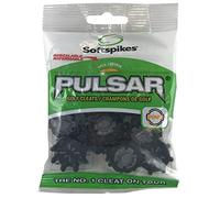 Soft Spikes Épingles Pointes de Golf Mixte, Noir/argenté, Bag of 1 Set