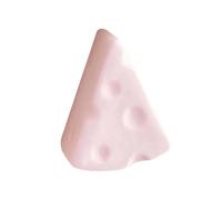 Soft Squeeze Toy, Cute Cheese Game, 3x2 inches Fidget Stress Toy with Smooth Build, Sensory Food Play with Gentle Texture, Finger Puzzle Fun Design, Relaxing for Adults Kids Classroom