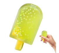 Soft Squeeze Toy, Sequins Ice Cream, 4x2 inches Squishy with Slow Rebound, Stretchy Foam for Decoration, Fun Stress Relief with Design, Birthday Present for Kids and Adults