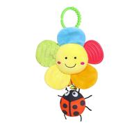 Soft Stroller Hanging Toy, Sensory Learning Bassinet Mobile, Lightweight Sturdy Wind Chime, Decorative Skin Friendly, Baby Crib Mobile for Home, Indoor, 40x18cm