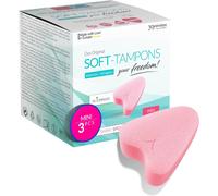Soft Tampons Mini I 3 Pcs I Pour Le Sport,La Natation & Le Spa I Éponges Menstruelles Ultra Douces I Insertion & Retrait Faciles I Mini Tampon Doux Sans Fil