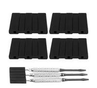 Soft Tip Dart Storage - ABS 3,2 x 2,6 cm | Dart Tip Protector Case Set, Soft Tips Needle Insert Holder | Protective Darts Accessories For Safe Storage, Travel Practice Competition Indoor Outdoor Use