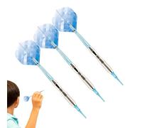 Soft Tip Darts Set - 3 pièces Gradient Color Soft Darts Professional Set | Colorful Dart Flights | Game Night Dart Board Fun At Bar With Friends, Electronic Dartboard Accessoires, Precision Weighted