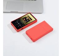 Soft TPU Coloré Solide 256 Coque De Protection Peau Cas couverture pour Sony Baladeur NW-ZX706 NW-ZX707 NW-ZX700 - Type ZX706 707 TPU Red